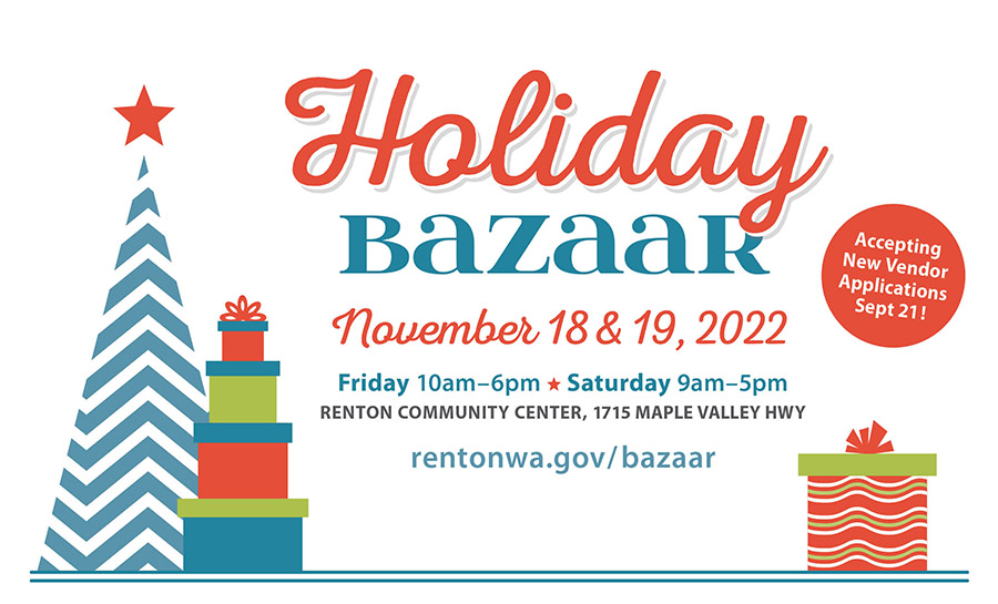 Holiday Bazaar Visit Renton Washington