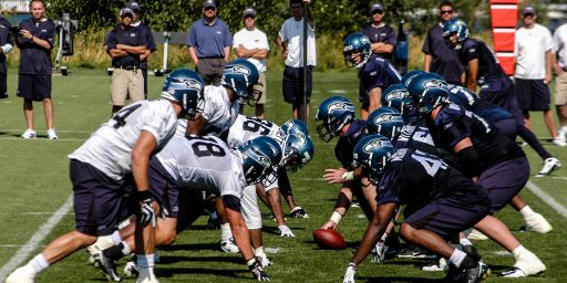 Activities in Renton, like a Seahawks scrimmage, are fun for the whole family